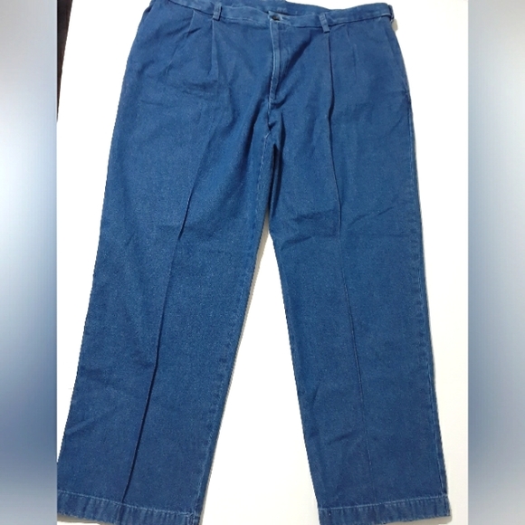 Vintage Men's Haggar Pleated Jeans - Picture 15 of 15
